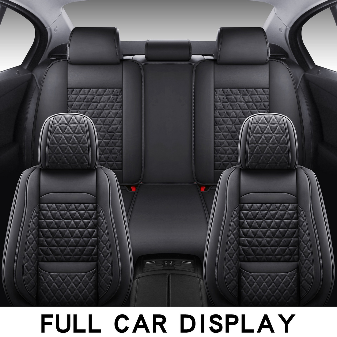 SCS™ Premium Nappa Leather Seat Covers | Custom Fit for Cars, SUVs & Trucks