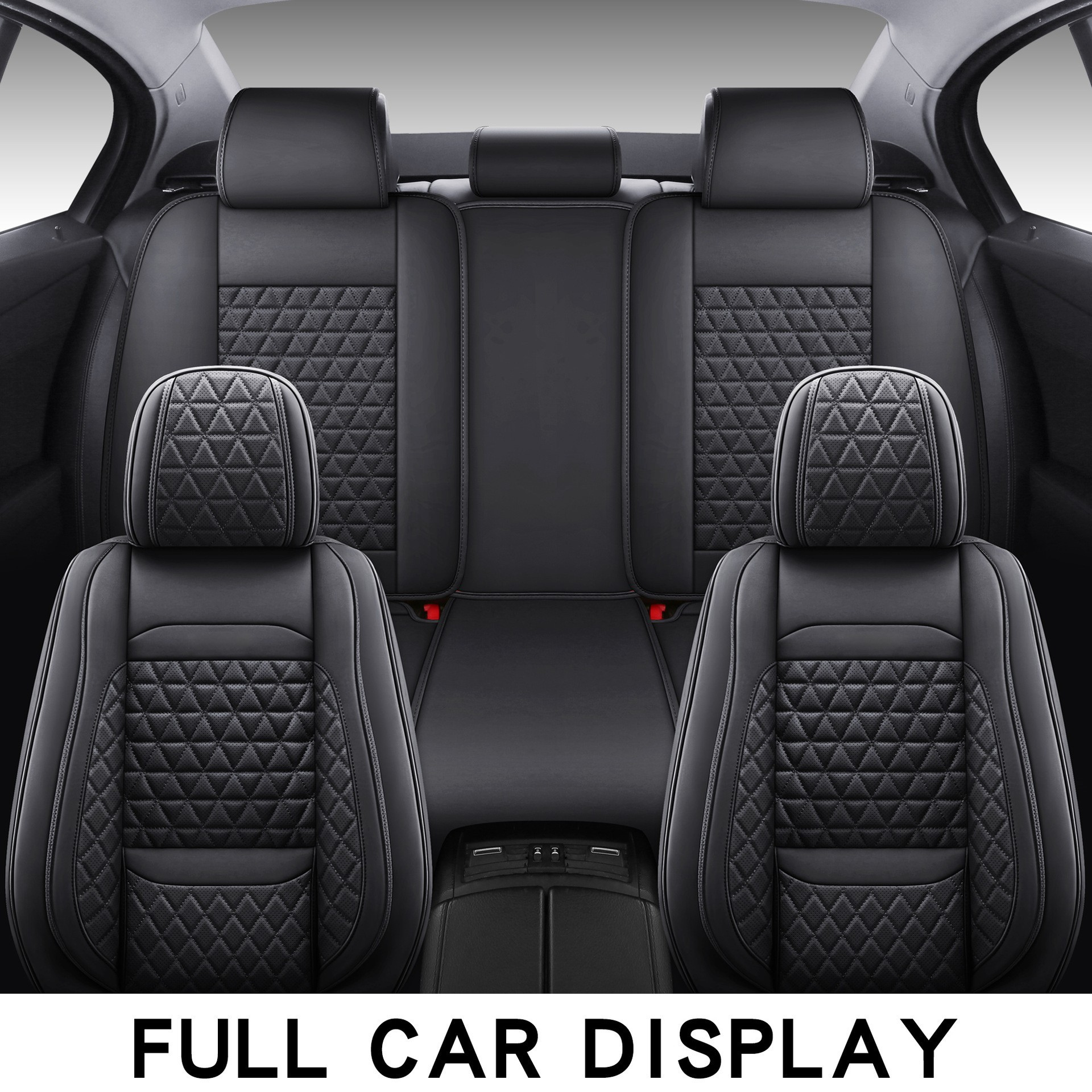 SCS™ Premium Nappa Leather Seat Covers | Custom Fit for Cars, SUVs & Trucks