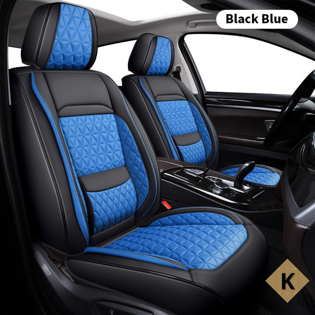 Black & Blue seat covers - Seat Cover Solutions