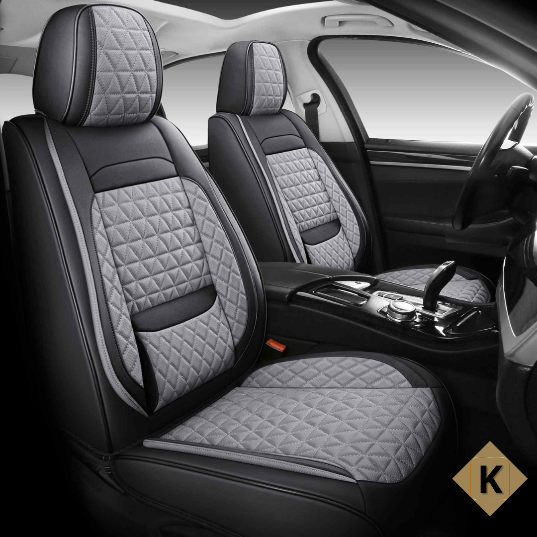Black & Grey seat covers - Seat Cover Solutions