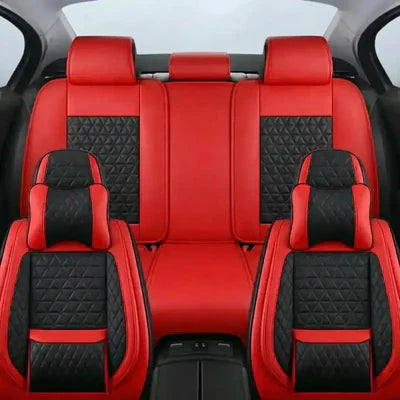 SCS™ Premium Nappa Leather Seat Covers | Custom Fit for Cars, SUVs & Trucks