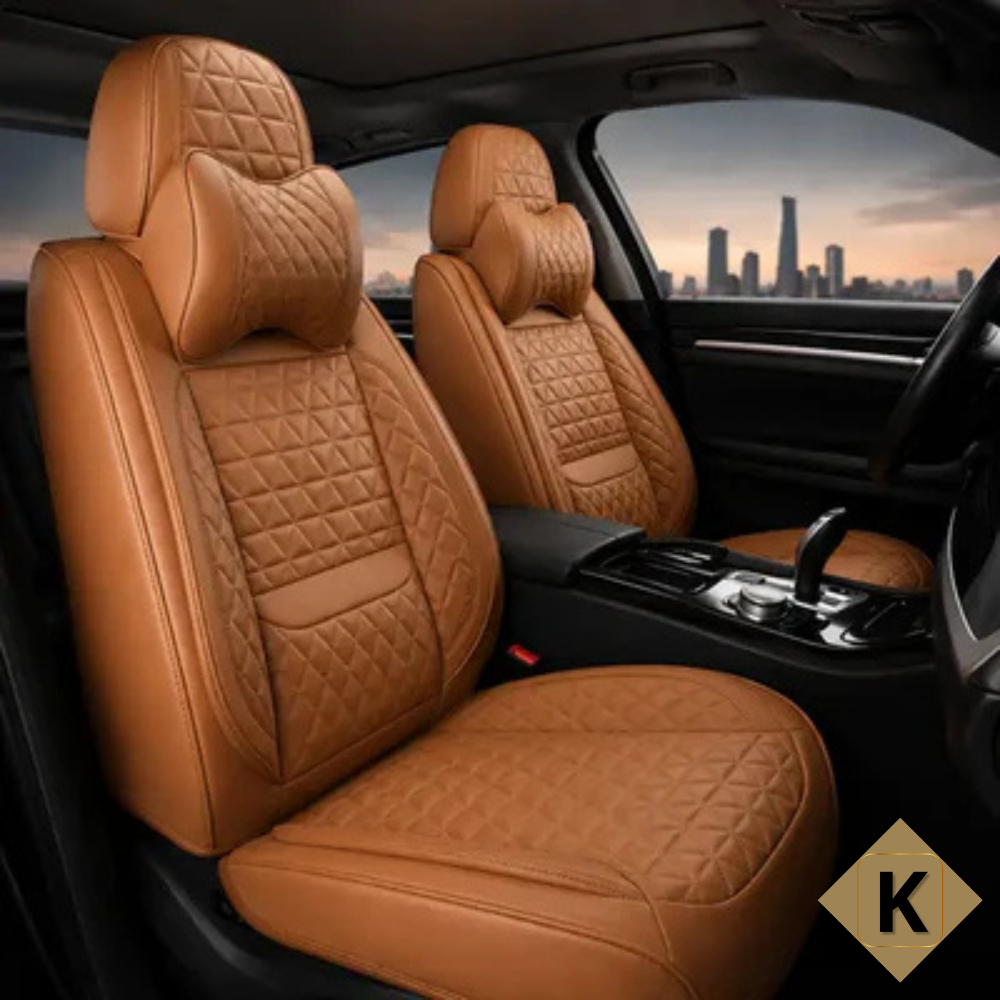 Brown seat covers - Seat Cover Solutions