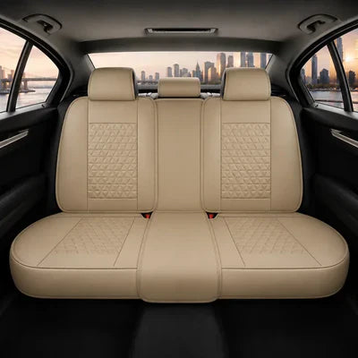 SCS™ Premium Nappa Leather Seat Covers | Custom Fit for Cars, SUVs & Trucks