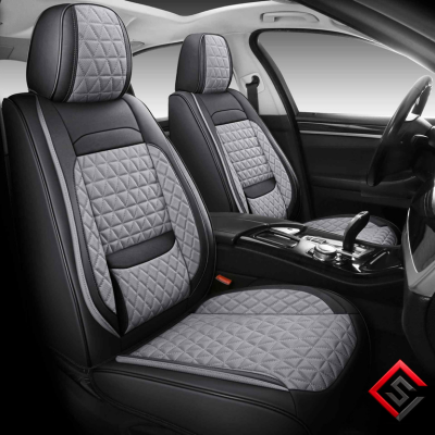 SCS™ Premium Nappa Leather Seat Covers | Custom Fit for Cars, SUVs & Trucks