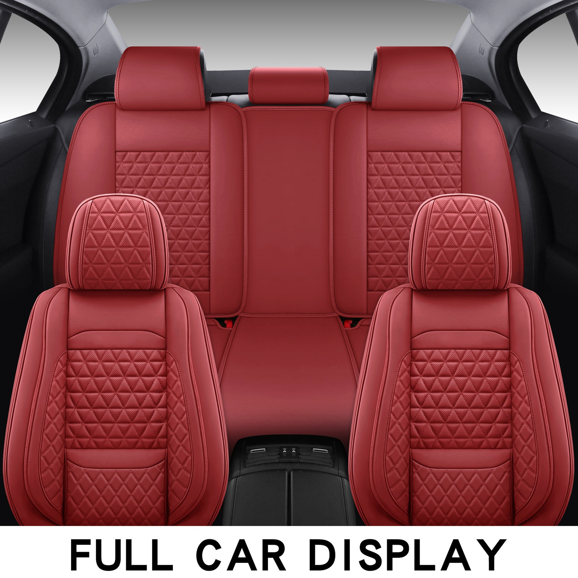 SCS™ Premium Nappa Leather Seat Covers | Custom Fit for Cars, SUVs & Trucks