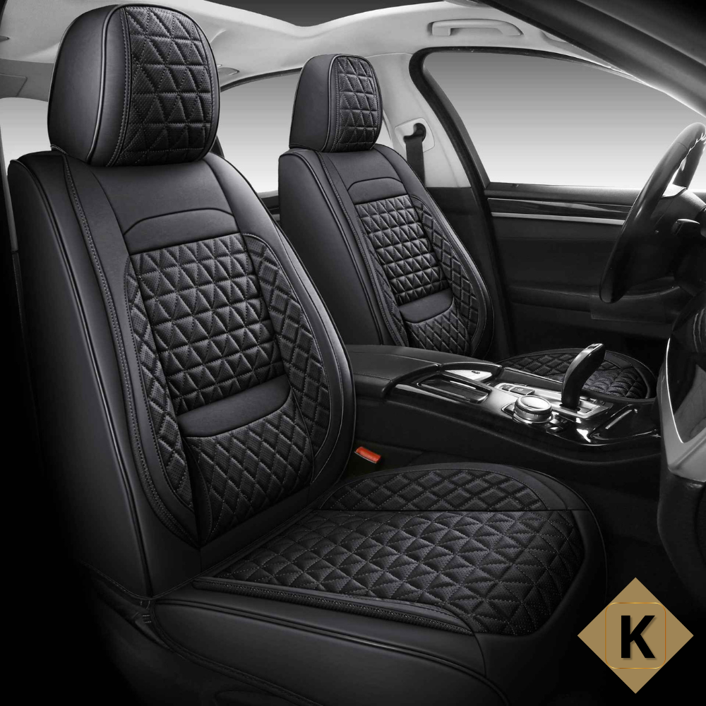 Black seat covers - Seat Cover Solutions