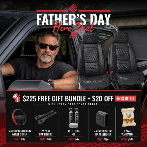 SCS Elite™ Luxury Custom-Fit Seat Covers